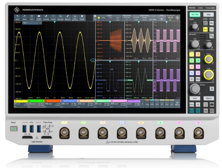 R&S®MXO 5 8通道示波器